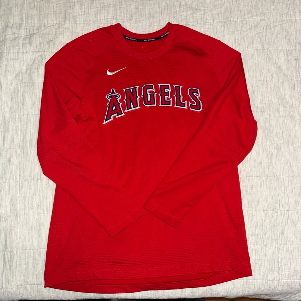Nike Red Angels Long Sleeve Shirt